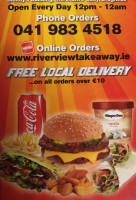 River View Takeaway food