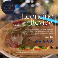 Leoncino Pizza Romana food