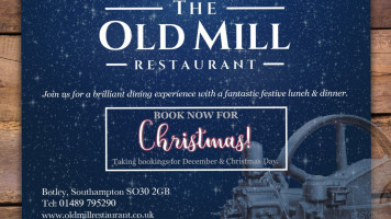 The Old Mill menu