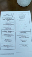 The White Hart menu