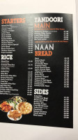 The Deep Pan Man menu