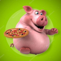 Fat Pig Pizza food