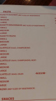 De Kastart menu