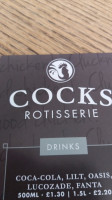 Cocks Rotisserie food