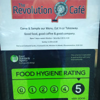 The Revolution Cafe food