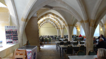 The Undercroft Tearoom At Forde Abbey food