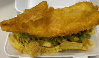 Uk Fish Chips food
