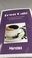 Town Cafe food