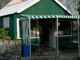 The Green Hut outside