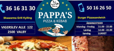 Pappa's Pizza food