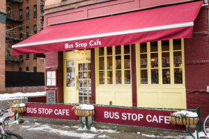 Bus Stop Cafe outside