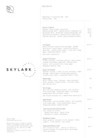 Skylark food