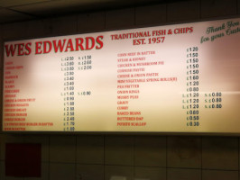 Wes Edwards Traditional Fish Chips outside
