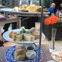 Coombe Abbey Garden Room food
