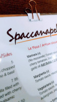 Spaccanapoli Italian Pizzeria menu