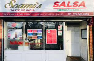 Soami's Taste Of India Takeaway) outside
