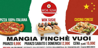 Wok Sushi Matera food