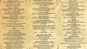 Jury's Café And Wine menu