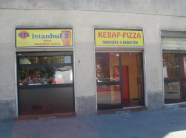 Kebap-pizza Istanbul Lorenteggio outside