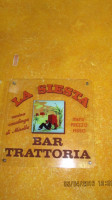 Trattoria La Siesta food