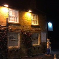 The Old White Hart food