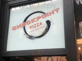 Check Point Pizza inside