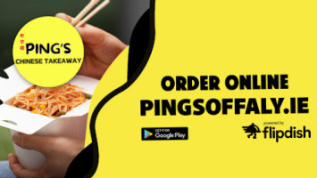 Ping's Chinese Takeaway food