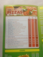 Adams Pizza Kebab menu