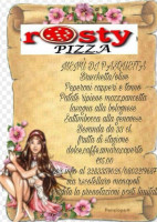 Rosty Pizza food