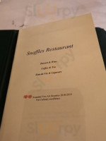 Snaffles menu