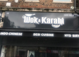 Wok Karahi food