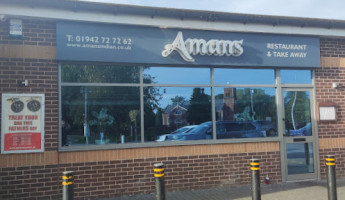 Amans Indian outside