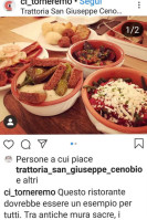 Trattoria San Giuseppe Cenobio food