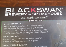Blackswan Brewery Smokehouse menu