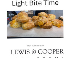 Lewis Cooper Tearooms food