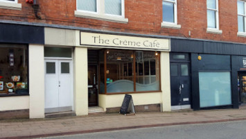 The Creme Cafe food