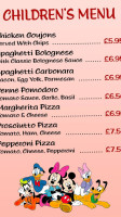Uno's Trattoria Pizzeria menu