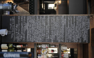 The Urchin Brewery Shellfish Pub menu