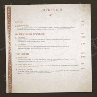 Loch Fyne menu