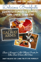 The Galway Arms food