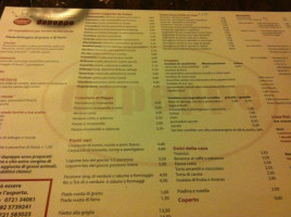 Da Peppe Centro menu