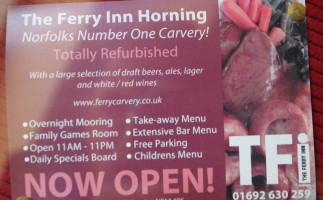 The Ferry Inn Horning Family Diner food