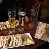 Pigato Milano Clubhouse Sandwich And Fine Drinks food