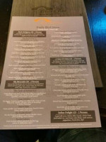 The Bridge Inn menu