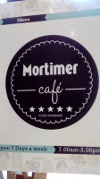 Mortimer Cafe food