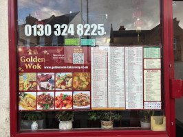 Golden Wok Chinese Takeaway inside