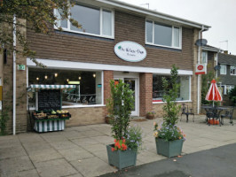 Bishampton Village Store Cafe outside