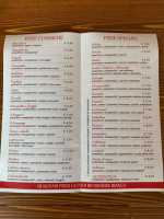 La Pizzoteca menu