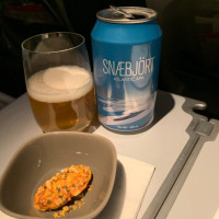 Icelandair B757 food