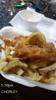 J Seas Finest Fish Chips food